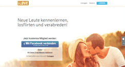 Desktop Screenshot of click.ilove.de