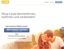 Tablet Screenshot of click.ilove.de